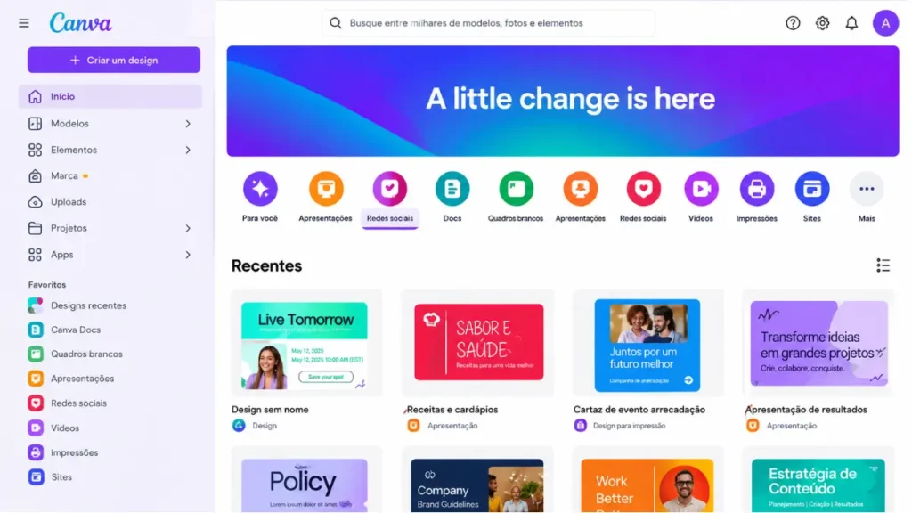 como usar o Canva grátis guia completo para iniciantes 2026